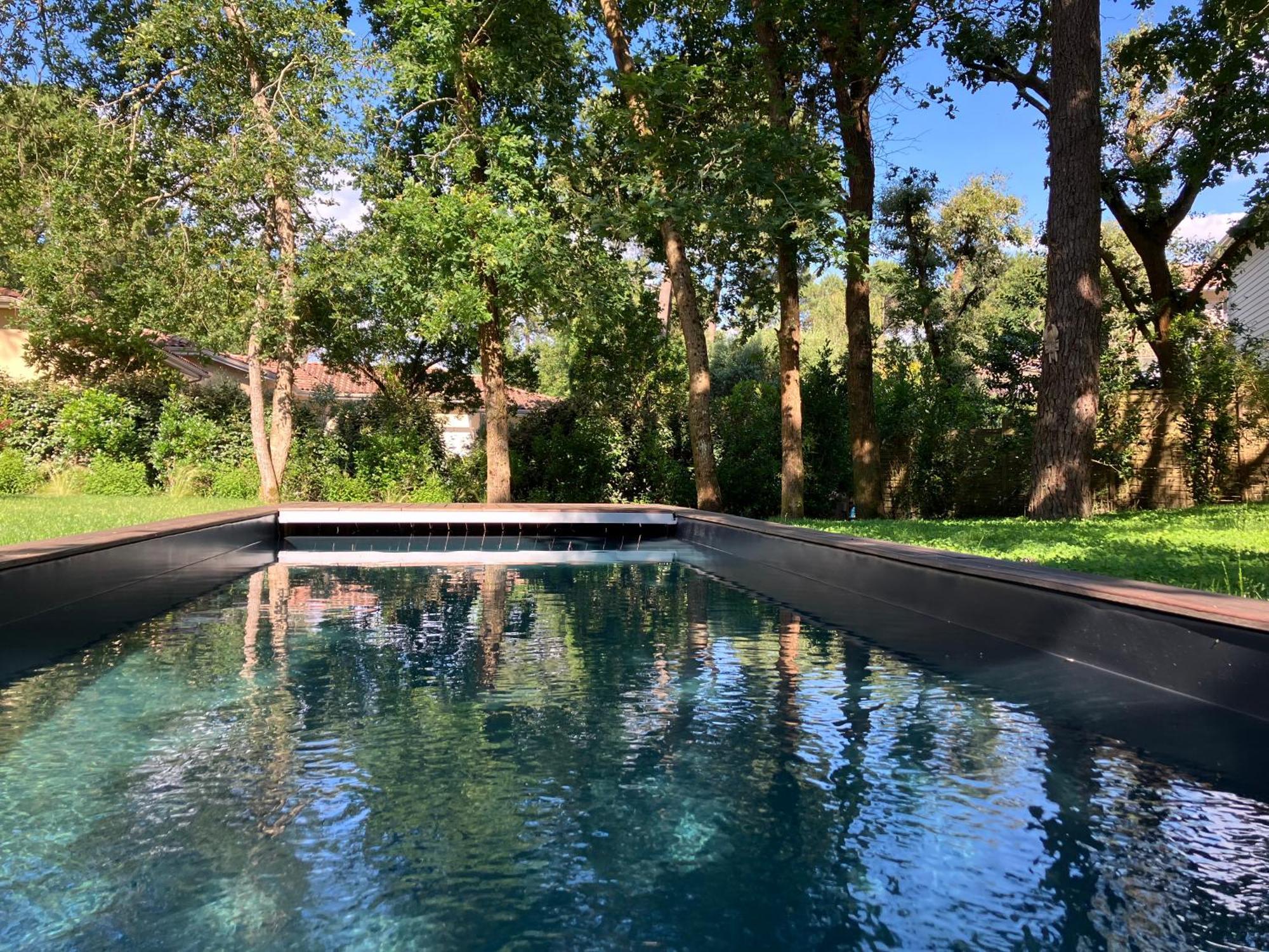 Nouveau - Ecolodge 'Calme Et Nature' - Avec Piscine Au Golf-Lac De Biscarrosse - Couchage 2 Personnes Extérieur photo